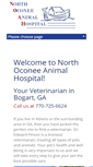 Mobile Screenshot of northoconeeanimalhospital.com